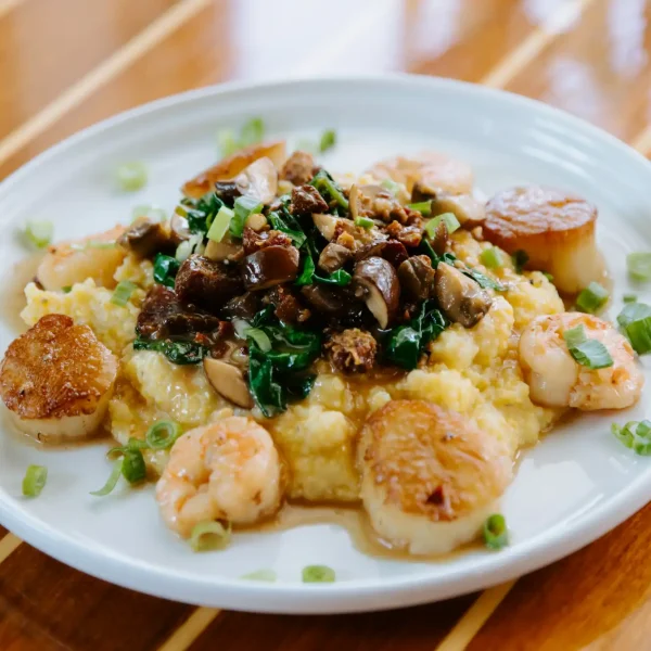 Shrimp and Scallop Grits